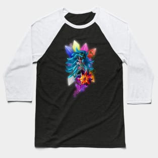 Gloriosa Daisy as Gaia Everfree Baseball T-Shirt